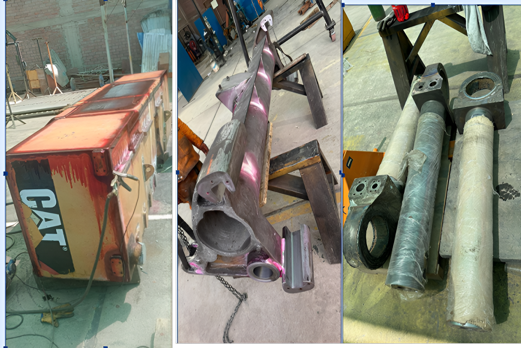 Reparación de Componentes Hidráulicos y Estructurales CAT